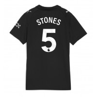 Stroje piłkarskie Manchester City John Stones #5 Koszulka Wyjazdowej dla damskie 2025-26 Krótki Rękaw